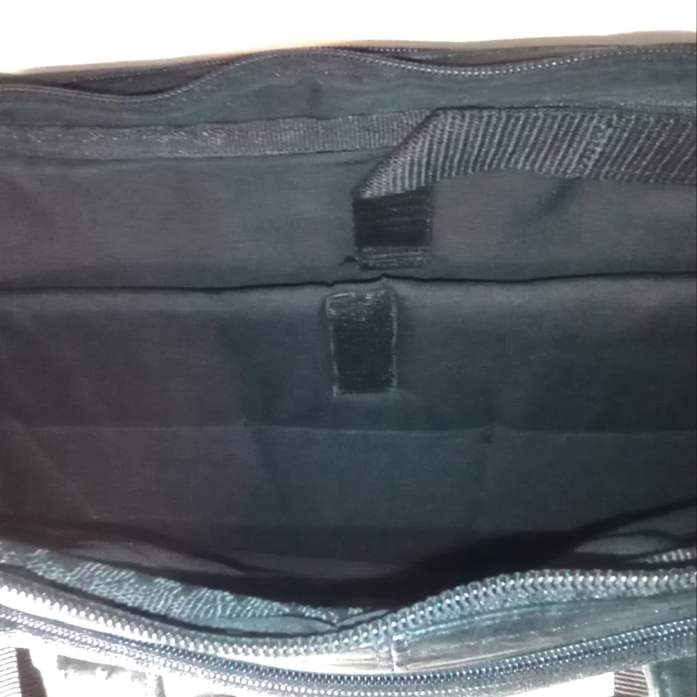 Vintage Wilson Leather Unisex Briefcase Laptop Bag Travel Work Shoulder Strap